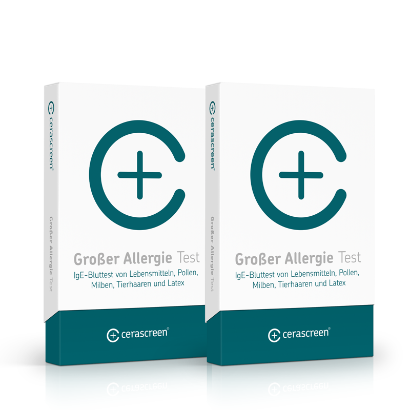 Cerascreen Allergie Test Doppelpack, 11 Prozent Rabatt beim Zweierpack