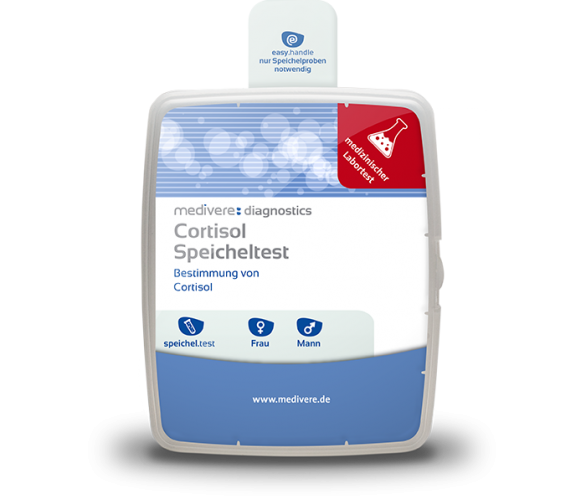 Produktbild: Medivere Cortisol-Speicheltest Testkit