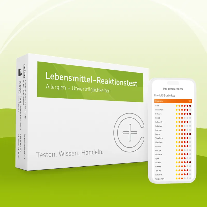 Cerascreen Lebensmittel-Reaktionstest