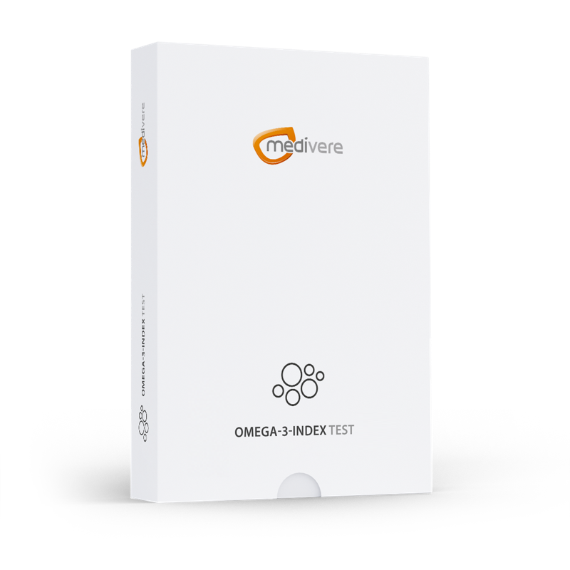 Produktbild: Medivere Omega-3-Index Bluttest Testkit