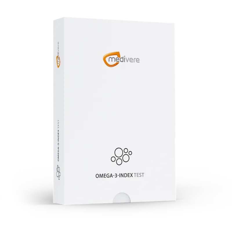 Produktbild: Medivere Omega-3-Index Bluttest Testkit