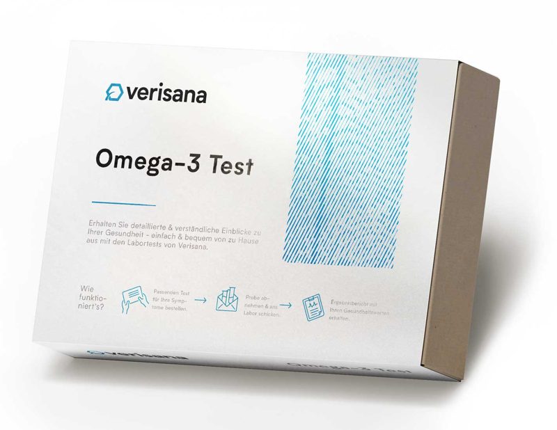 Produktbild: Verisana Omega-3-Test Testkit