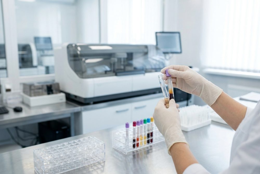 Symbolbild: Diagnostisches Fachlabor für die Eisenwert-Analyse