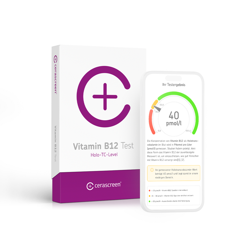 Produktbild: Cerascreen Vitamin-B12-Test Testkit zur Bestimmung des aktiven Vitamin B12 (Holo-TC)