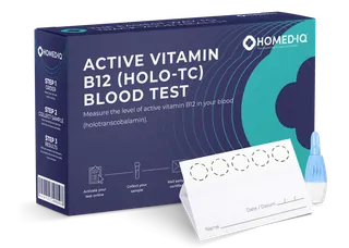 Homed-IQ Active Vitamin B12 Bluttest, Packung